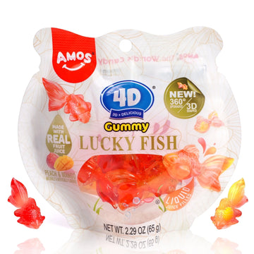 Amos 4D Gummy Lucky Fish