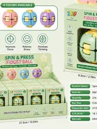 Spin & Press Fidget Ball