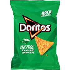 Doritos Sour Cream & Mild Chili Flavor