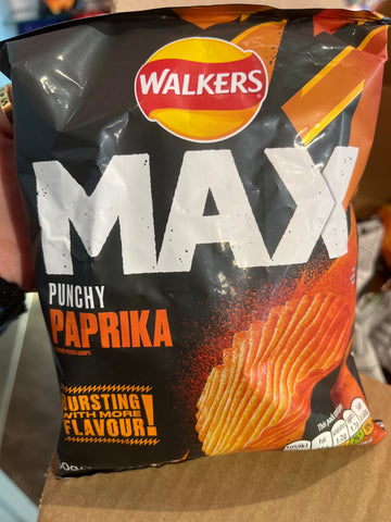 Walkers Max Punchy Paprika 50g