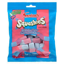 Squashies bubble gum flavor
