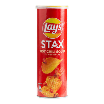 Lays Stax Hot Chili Squid