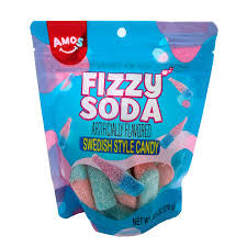 Fizzy Soda Swedish Style Candy