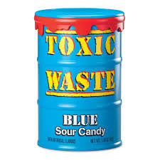 Toxic Waste Blue Sour Candy