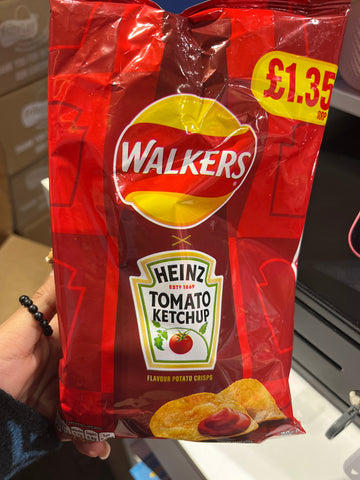 Walkers tomato ketchup chips