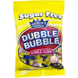 Sugar Free Dubble Bubble Gum