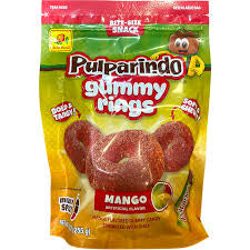Pulparindo Gummy Rings Mango Flavor