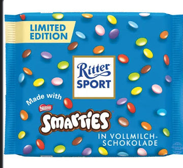 Ritter Sport Milk Chocolate w/ Smarties Limited (Germany)