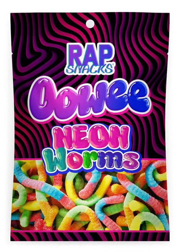 Rap Snacks Oowee Neon Worms
