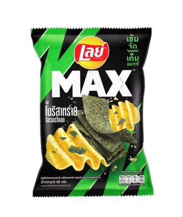 Lays Max Nori Seaweed Extra crunchy