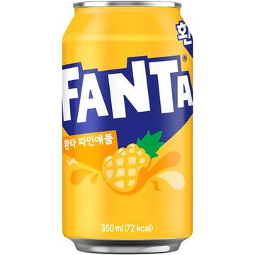 Fanta pineapple can zero sugar