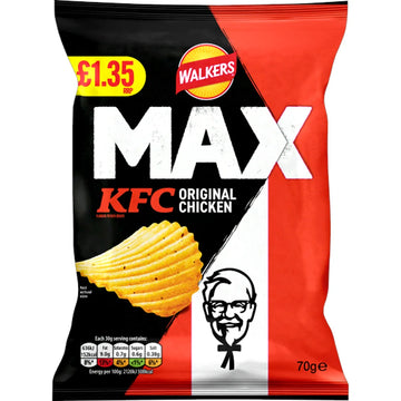 Walkers max kfc original chicken