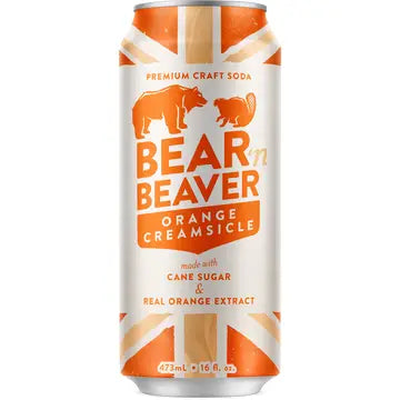 Bear N beaver orange creamsicle