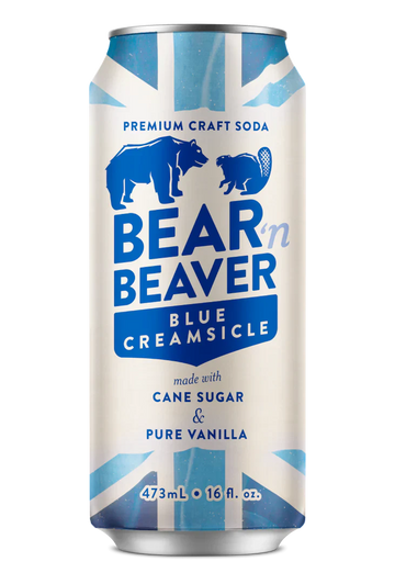 Bear N beaver blue creamsicle