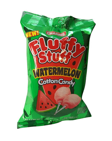 Fluffy stuff watermelon cotton candy