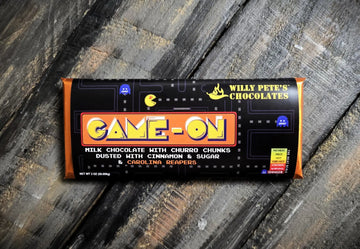 Game on Willy Pete’s chocolate bar