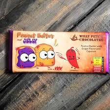 Willy Pete’s peanut butter & jelly bar