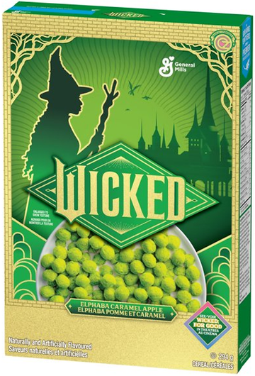 Wicked Cereal Elphaba Caramel Apple