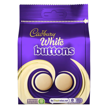 Cadbury white buttons