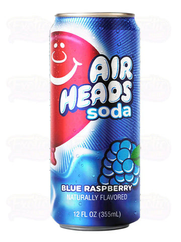 Airhead blue raspberry soda