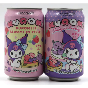 Kuromi Berry Flavored Soda