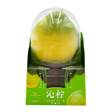 Refreshing lemon flavored ice cream