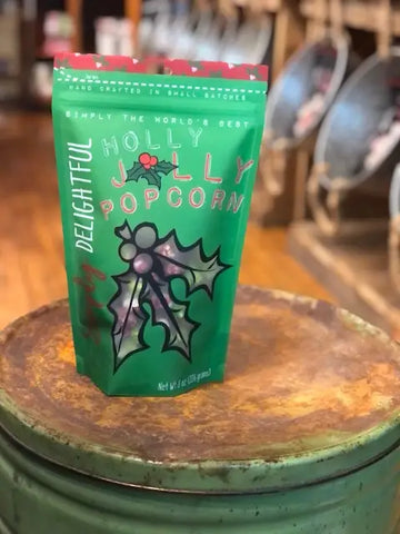 Simply delightful holly jolly popcorn