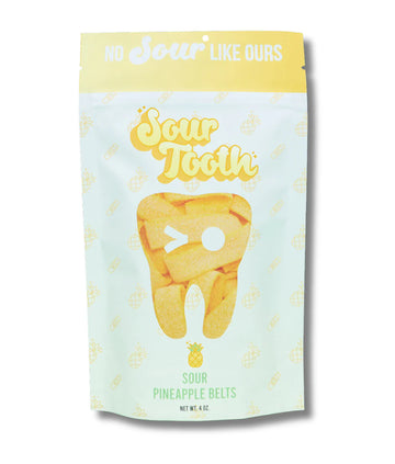Sour tooth sour pineapple belts