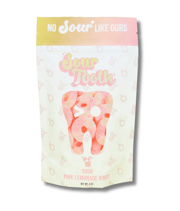 Sour tooth pink lemonade rings