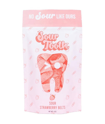 Sour tooth strawberry rings