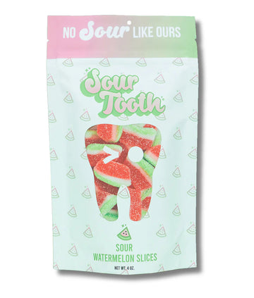 Sour tooth watermelon slices