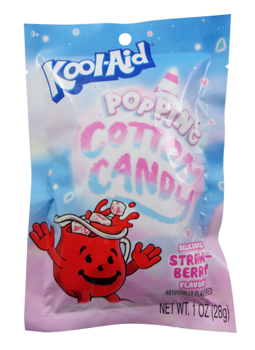 Kool-aid popping cotton candy