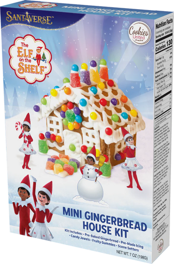 Elf on the shelf mini gingerbread house kit