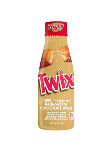Twix flavored chocolate milk