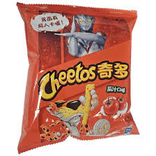 Corn Cheetos ketchup flavor