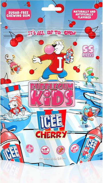 ICEE bubble gum cherry flavor