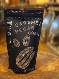Simply delightful caramel pecan corn