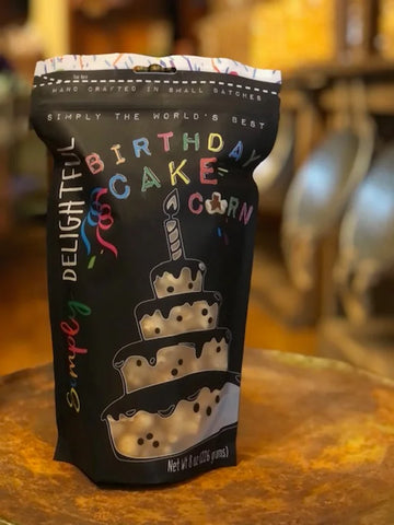 Simply delightful birthday cake corn