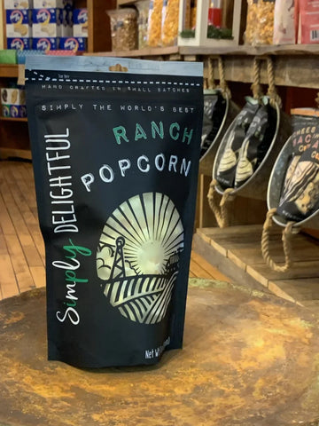 Simply delightful ranch popcorn
