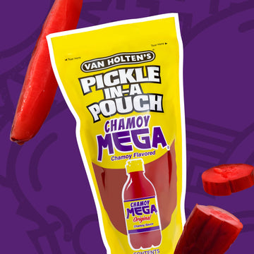 Chamoy mega pickle in a pouch