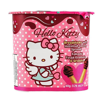 Hello Kitty breadsticks with hazelnut