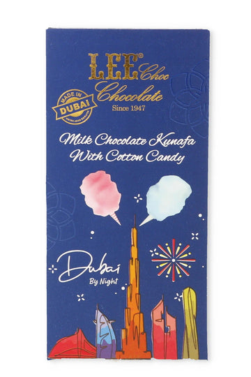 Lee Milk Chocolate Kunafa With Cotton Candy