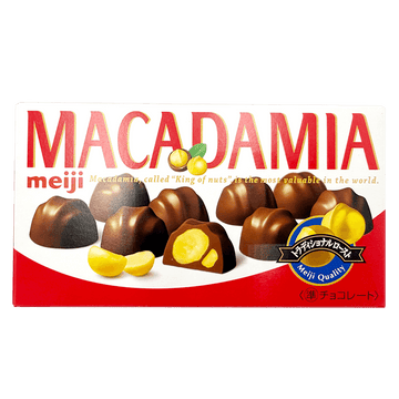 Meiji macadamia milk chocolate