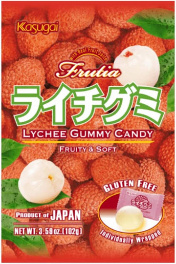 Kasugai lychee gummy candy