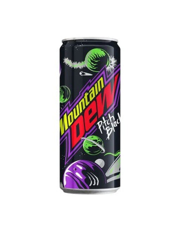 Mountain Dew pitch black