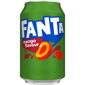 Fanta mango flavor