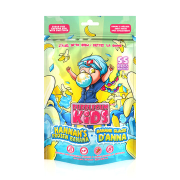 Hanna’s frozen banana sugar free chewing gum
