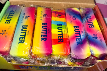 Rainbow salted butter
