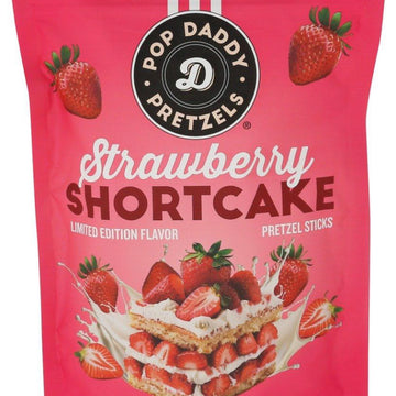 Pop daddy strawberry shortcake pretzel sticks