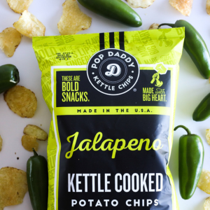 Pop daddy jalapeño kettle potato chips